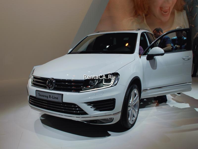 Взять Volkswagen Touareg на прокат в Москве